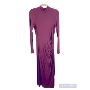 Young Broke and Fabulous long sleeve Madison maxi dress size medium new